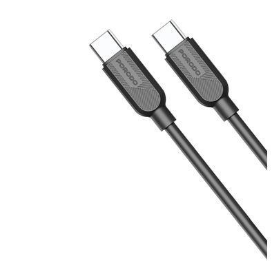 Porodo USB-C to USB-C Fast Charging Cable PDSCTCL27BK - 2...