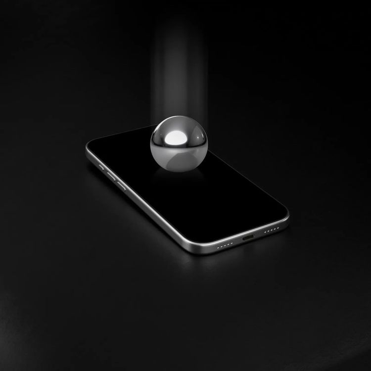 LEVELO واقي شاشة UltraVision 3D AR آيفون 17 برو ماكس - 9H، شفاف