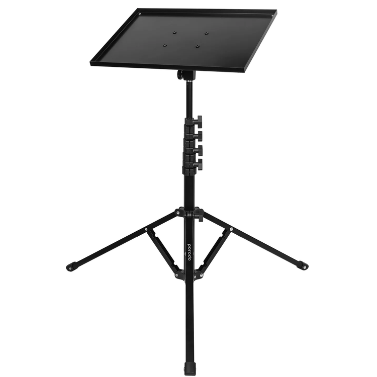 Porodo Laptop & Projector Stand PDTRPPJHBK - Multi-Function, Black