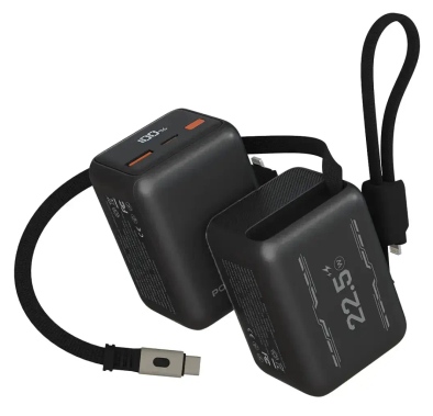 Porodo Power Bank Voltra PDPBFCH2210BK - 10000mAh, PD 22....