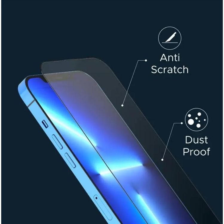 Levelo واقي شاشة iPhone 11 Pro 5.8 - مضاد للكهرباء الساكنة، زجاج مقسّى، شفاف