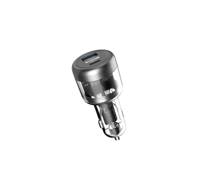 Powerology Car Charger Crystalline Series PCCSR017 - Dual...