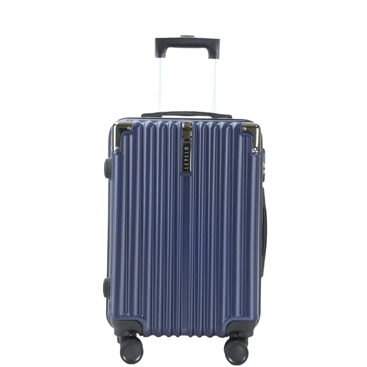 Levelo RoamTrio 3-Piece ABS Luggage & Suitcase Set - Dark Blue