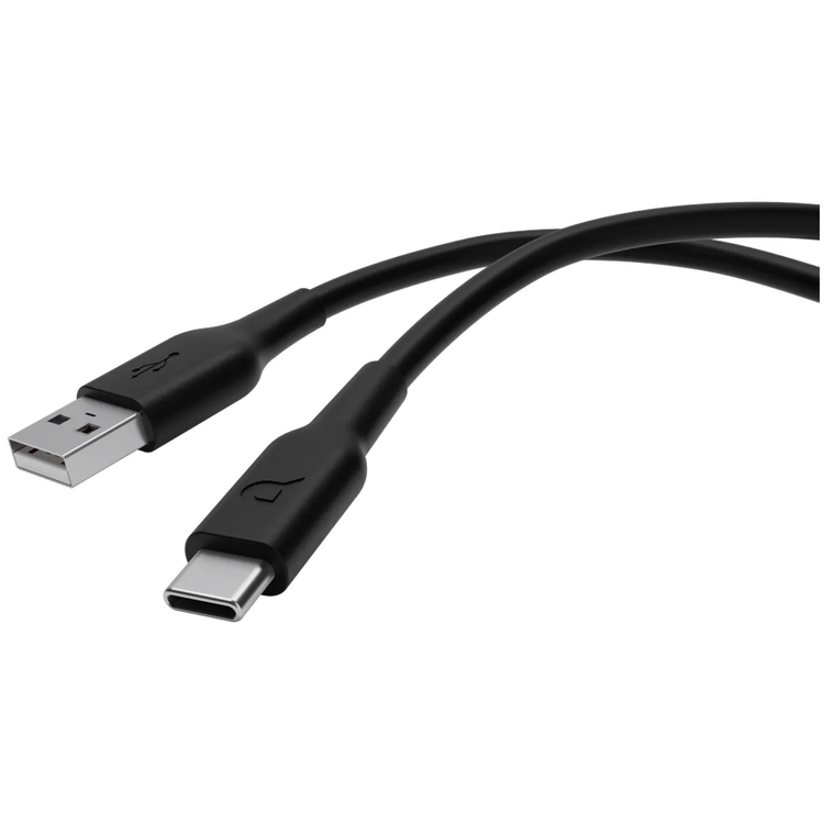 Powerology USB-A to USB-C Cable PUC3ABK - Fast Charge 3A, Black