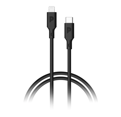 Powerology USB-C to Lightning PD Cable P3BCLBK - 3m, Black