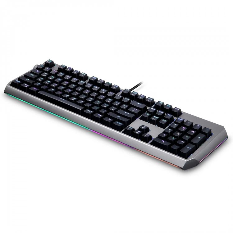 Porodo Mechanical Gaming Keyboard PDX219-BSW - Gateron Pro, RGB, Black