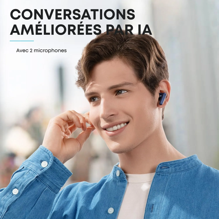 Soundcore R50i Wireless In-Ear Headphones - Blue