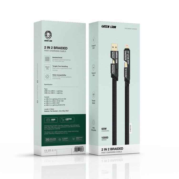 Green Lion Wireless Microphone GN3WIRMICPBK - 20m Range, Black