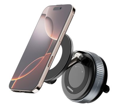 Porodo Magnetic Mount PD-HSM16-BK - Multi-Surface, Adjust...