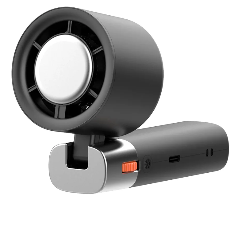 Porodo Handheld Turbo Fan PDLFST151BK - Adjustable Speed, Black