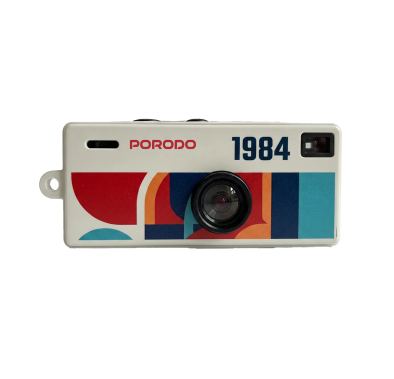 Porodo Digital Camera MEMO - Thumb-Sized, White
