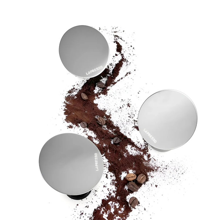 Lepresso مرآة إسبرسو شوت LPCFFEM0073BK - ستانلس ستيل، أسود