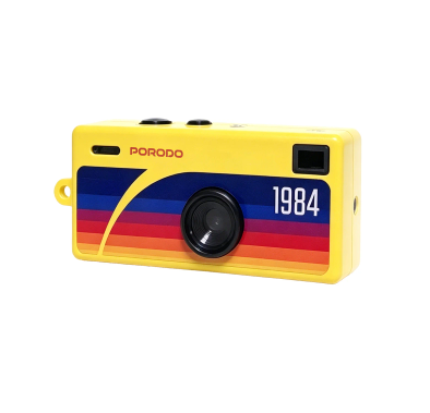 Porodo Digital Camera MEMO - Thumb-Sized, Yellow