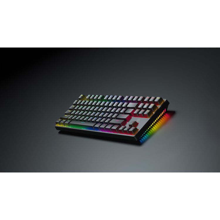 Porodo Mechanical Keyboard PDX220-RSW - Wireless TKL, Gateron Red, Black