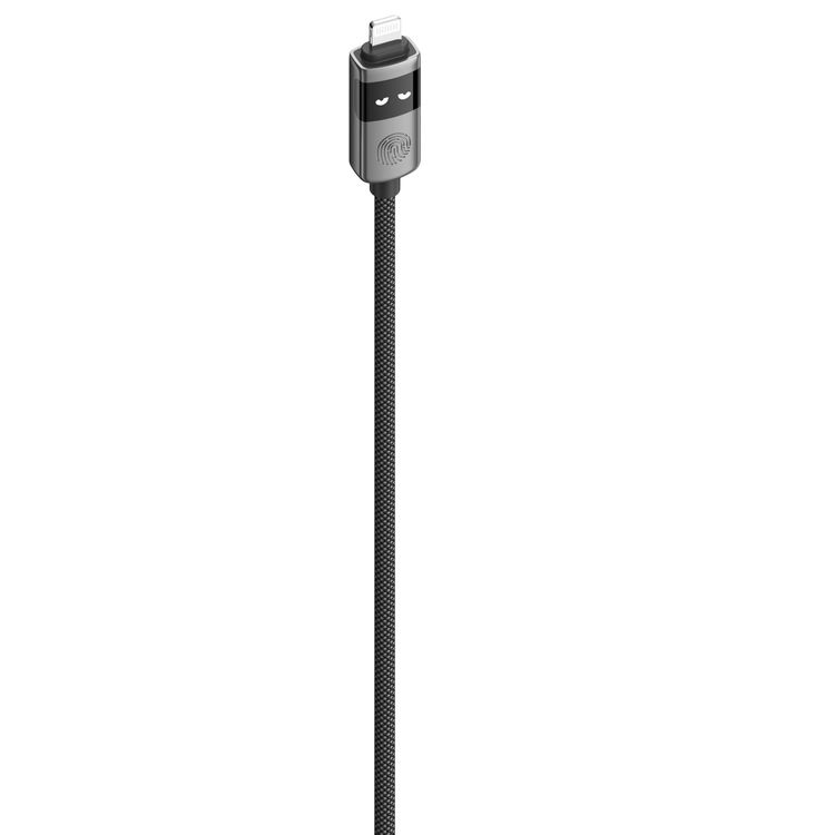 LEVELO Cable Type-C to Lightning LVLAG27W1MCLGY - 27W Fast Charge, Grey
