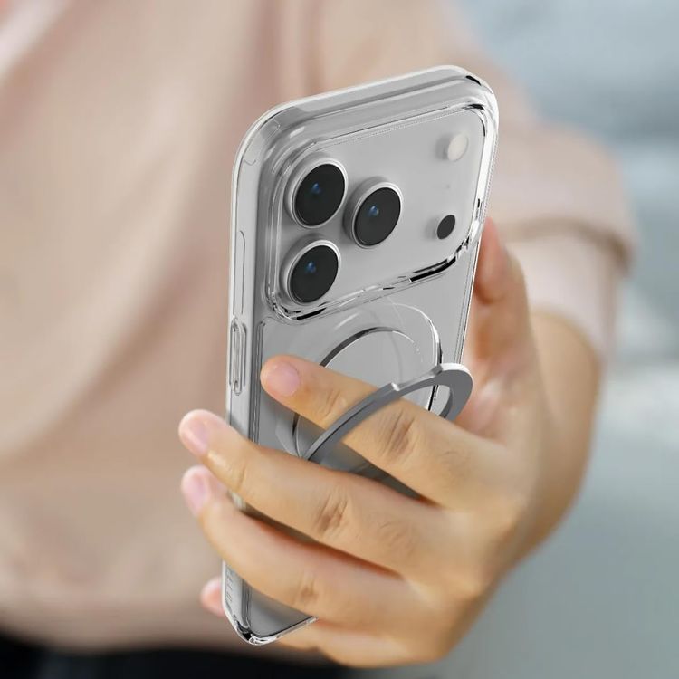 LEVELO iPhone 17 Pro Case Verona - MagSafe Compatible, Transparent
