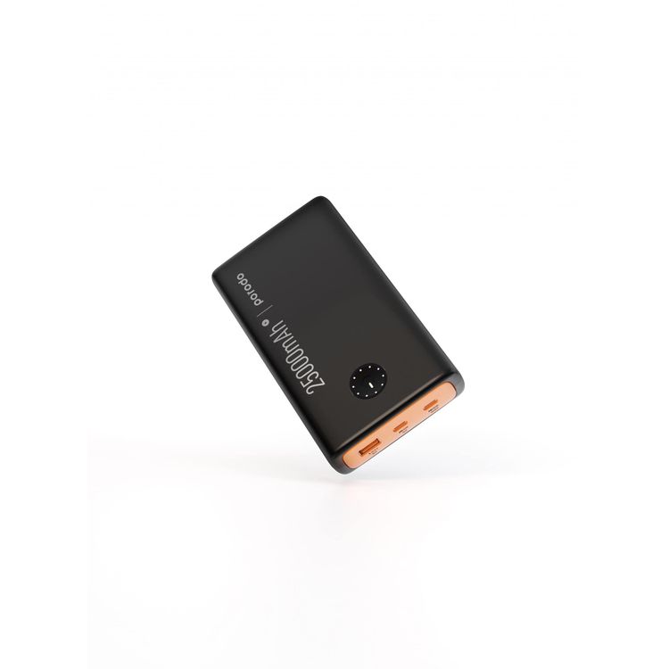 Porodo Power Bank 10000mAh PD-PBFCH015-BK - 20W PD, Black