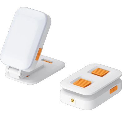 Porodo Phone Stand PD-LFST062-WH - Ultrathin with RGB Lig...