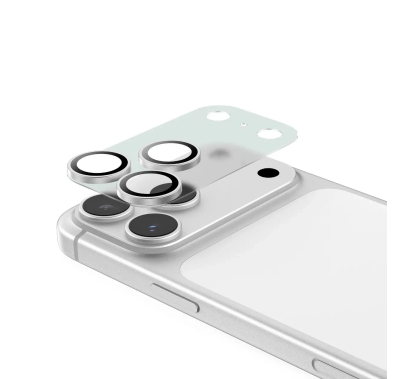 Green Lion Kanzen Camera Lens Protector for iPhone 17 Pro Max - Silver