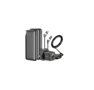 Porodo Ultimate Combo 6-in-1 Power Bank PDPBFCH071CB