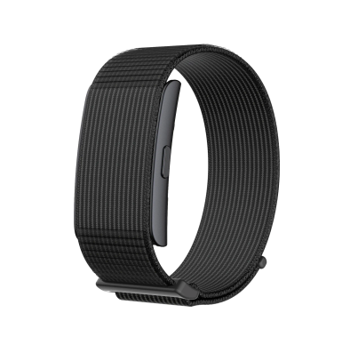 Green Lion Fit Flex Smart Fitness Band, G-BAND 5, High-Precision Sensors - Black