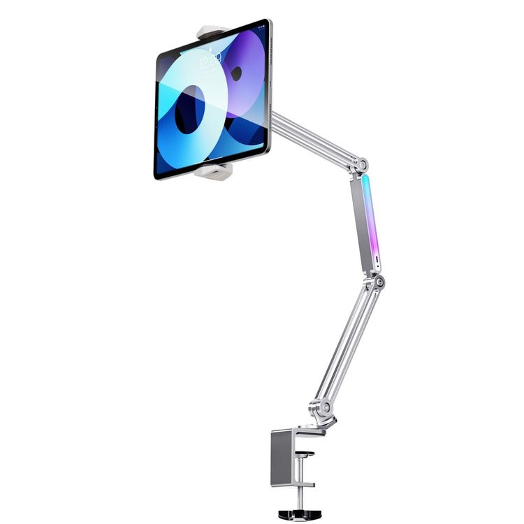 Porodo Cantilever Bracket PD-CBTPMH-GY - Adjustable, Foldable, LED RGB, Gray