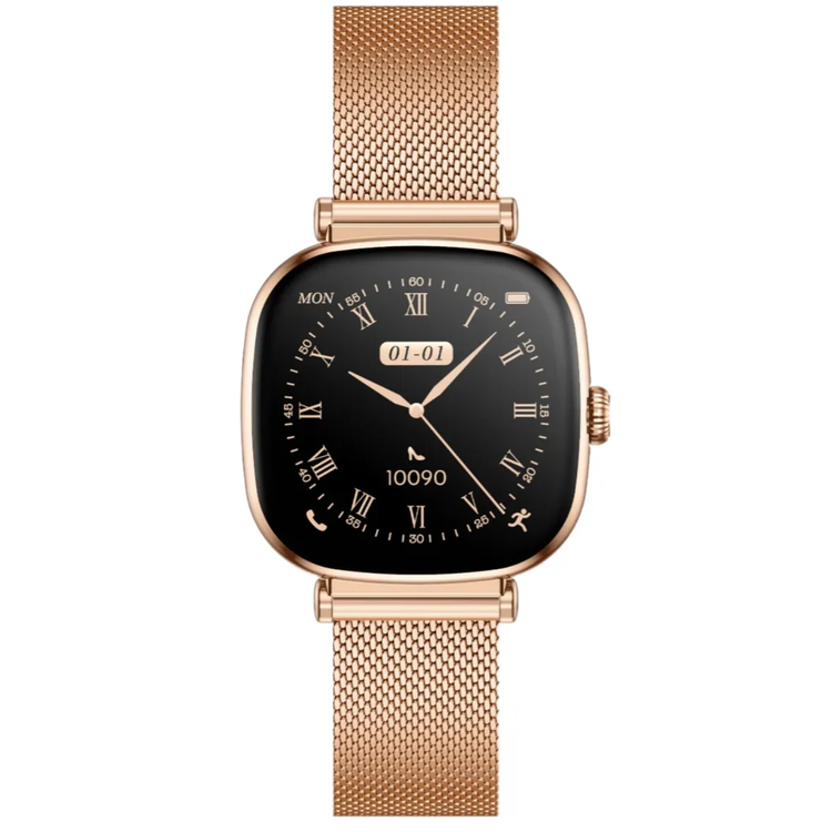 Green Lion Smart Watch GNPRISWGGD - Glossy Gold