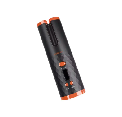 Porodo Hair Curler PDLFST174BK - Automatic Cordless, Black