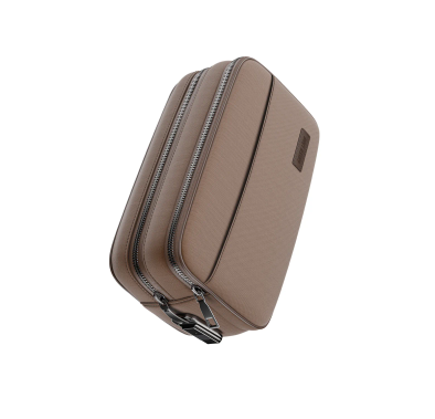 GREEN LION Fingerprint Bag GNVALFPPCHBR - Ergonomic, Anti-Theft, Brown