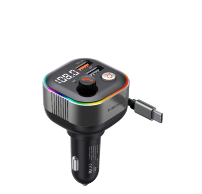 Porodo Bluetooth FM Transmitter & 65W PD Car Charger PDFW...