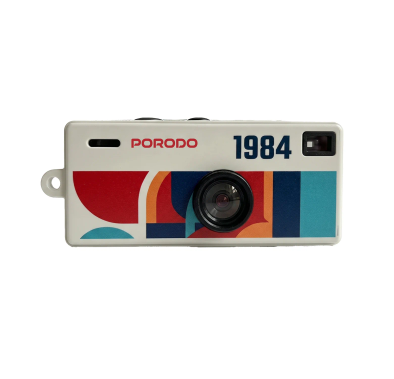 Porodo Digital Camera MEMO II - Thumb-Sized, White
