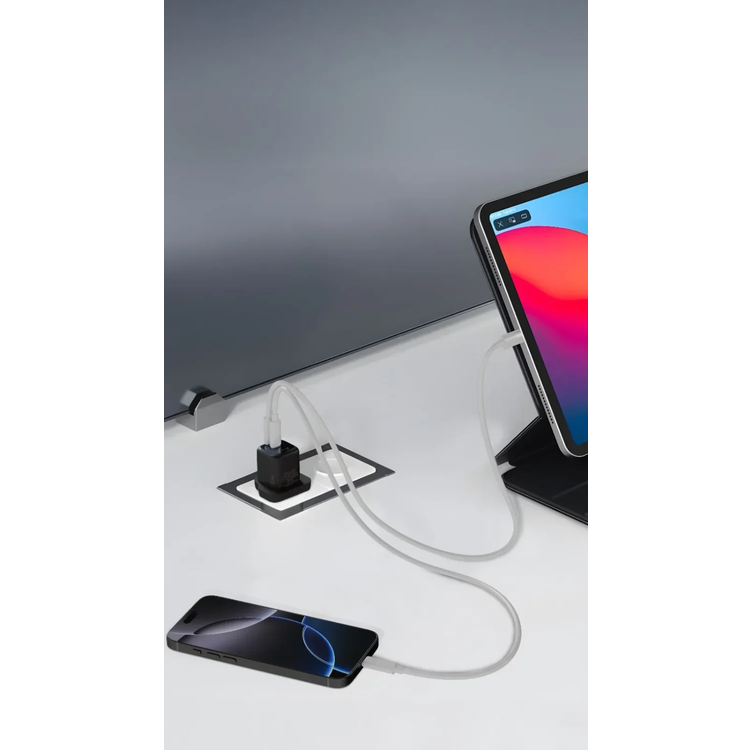 LEVELO Charger Vero - 45W PD GaN, Type-C Ports, Black