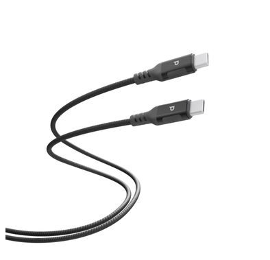 Powerology USB-C Cable PCAB019GY - 100W PD, 2M, Gray