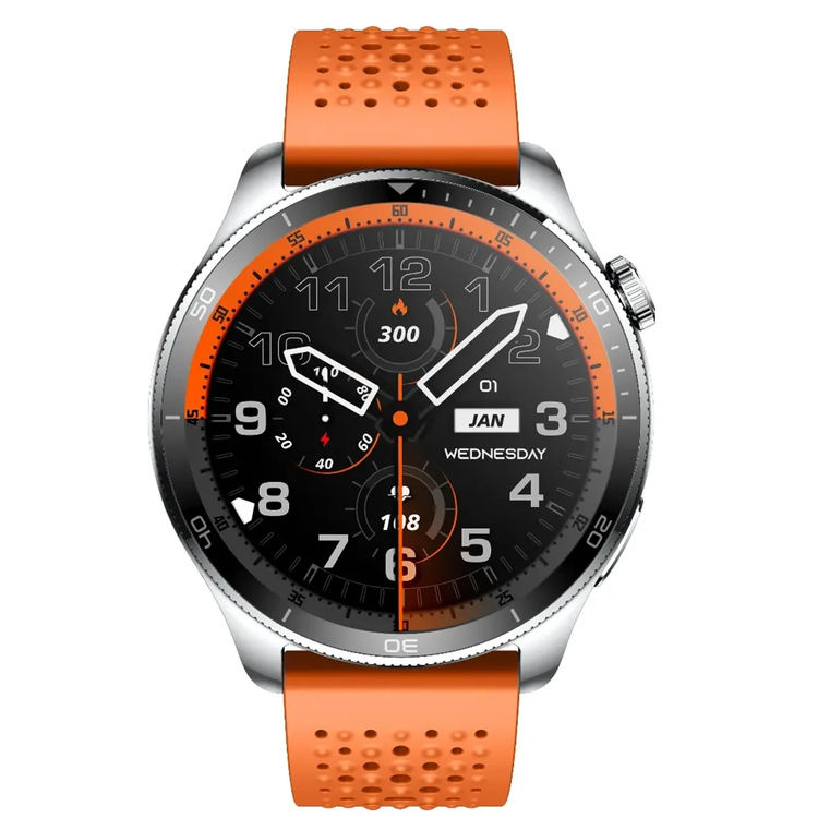 Powerology ساعة ذكية Sanam Urban PSWBTKW290OG - برتقالي