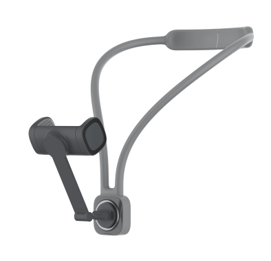 Porodo Smartphone Neck Mount PDNKSMSBK - Adjustable, Magn...