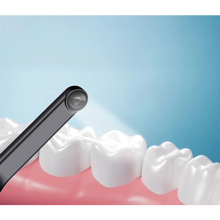 Porodo Sonic Electric Toothbrush PDLFSTETCBK - Real-Time Camera, Black