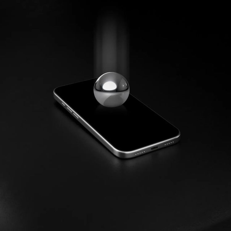 LEVELO واقي شاشة CurveFit 3D DLC - آيفون 17 إير، شفاف