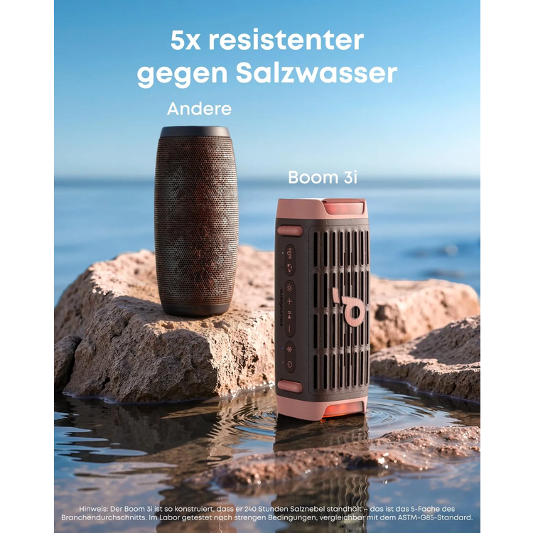 Soundcore Portable Speaker Boom 3i - Waterproof IP68, Blue