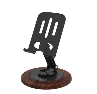 Porodo Phone Holder PBW15BK - 360° Rotating, Foldable, Blue