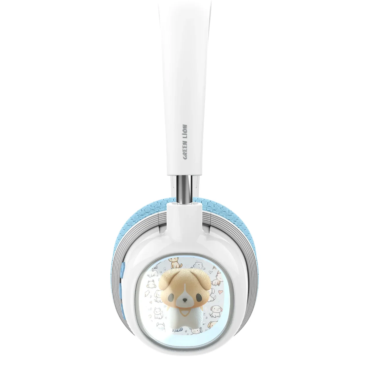 Green Lion Wireless Headphones GK-600 - Kids, 20H Playtime, Blue