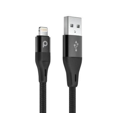 Porodo Lightning Cable PD-ALBR22 - Aluminum Braided 2.2M ...