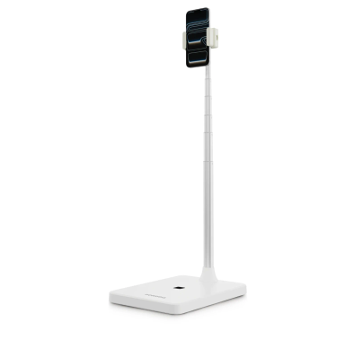 Porodo Tablet & Phone Floor Stand PDFSX10WH - Telescopic,...