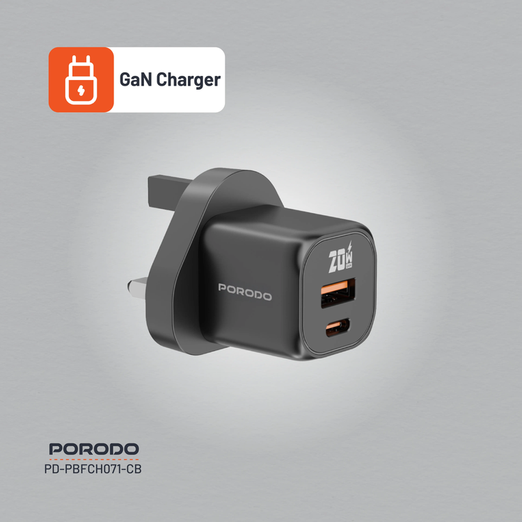 Porodo Ultimate Combo 6-in-1 Power Bank PDPBFCH071CB