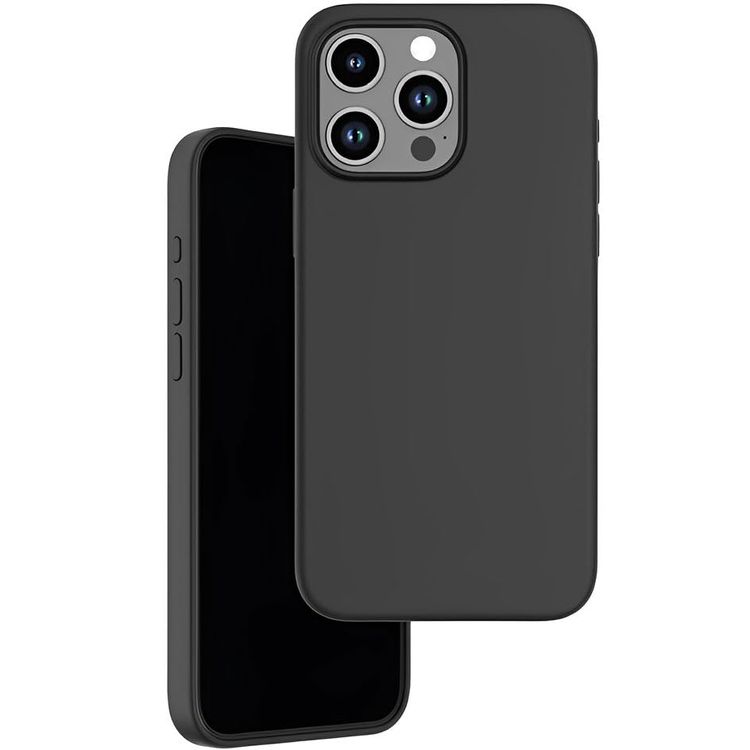 Green Lion Silicone Case iPhone 15 Pro - MagSafe Compatible, Black