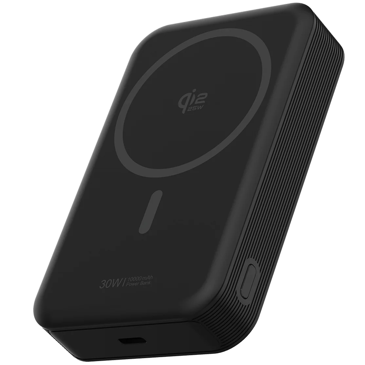 Powerology باور بانك VISION PPBCHA98BK - 10000mAh ماجسيف، أسود