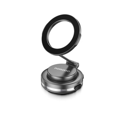 Porodo Phone Holder PDMPHESBBK - Vacuum Lock Suction, 360...