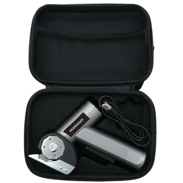 Porodo Cordless Electric Scissors PDCESTY008GY - Guide Light, Grey
