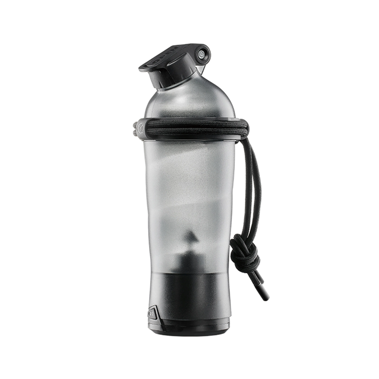 Porodo Electric Protein Mixer LifeStyle PD-LFPSKR-BK - 550ml, Power Bank, Black