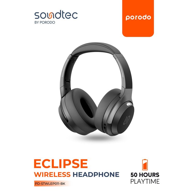 Porodo Speaker Soundtec UNIQ PD-STMWBS-TI - 15W Wireless Charging, Titanium