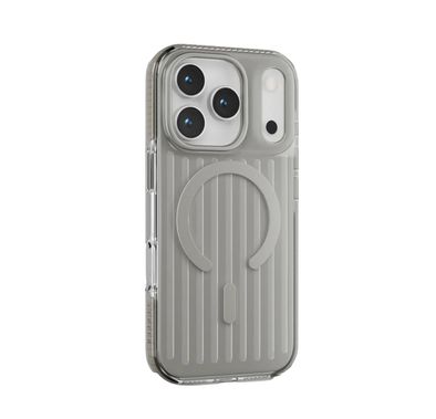LEVELO iPhone 17 Pro Case Cabin - Shockproof, Smokey Grey
